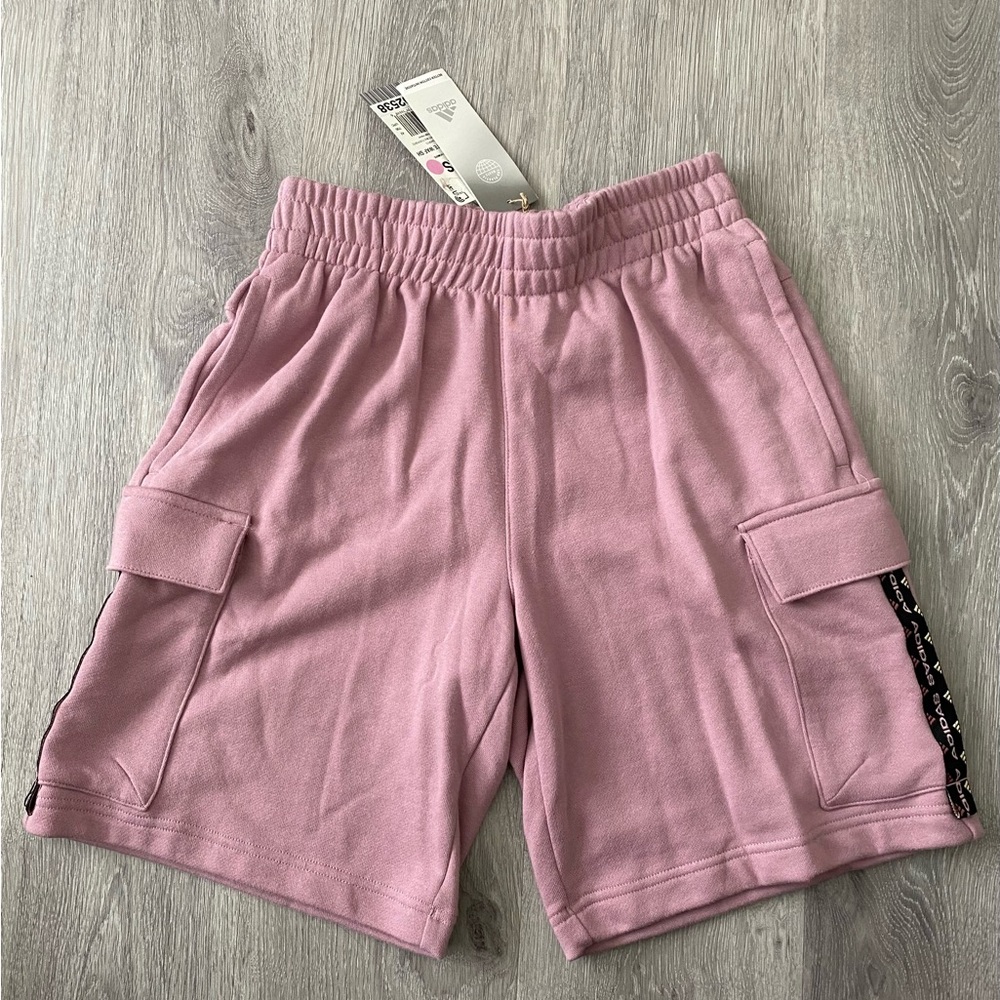 Adidas Men's Waffle Cargo Shorts Magic Mauve Size XS